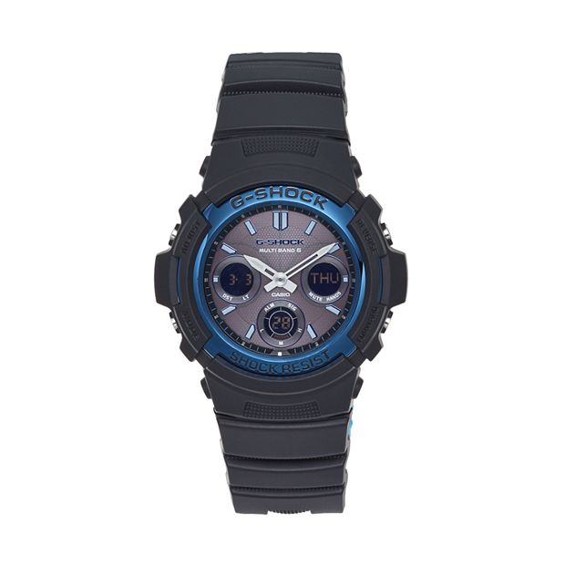 mod biologi ukrudtsplante Casio Men's G-Shock Analog & Digital Atomic Solar Watch - AWGM100A-1A