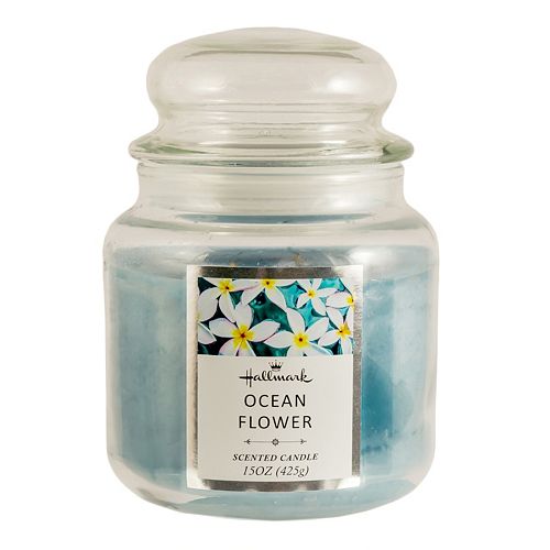 Hallmark Ocean Flower 15-oz. Jar Candle