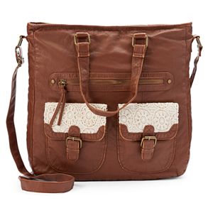 Mudd® Chara Crocheted Lace Tote