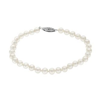 PearLustre by Imperial 6-6.5 mm Freshwater Cultured Pearl Bracelet - 7 in