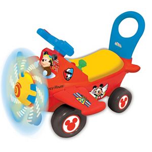 Disney's Mickey Mouse Clubhouse Plane Light & Sound Ride-On by Kiddieland