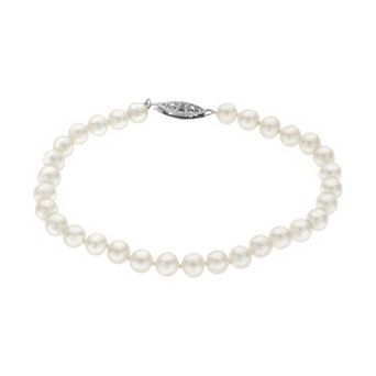 PearLustre by Imperial 6-6.5 mm Freshwater Cultured Pearl Bracelet - 8 in