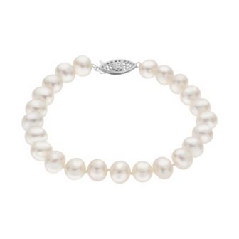 PearLustre by Imperial 7-7.5 mm Freshwater Cultured Pearl Bracelet - 7.5 in.