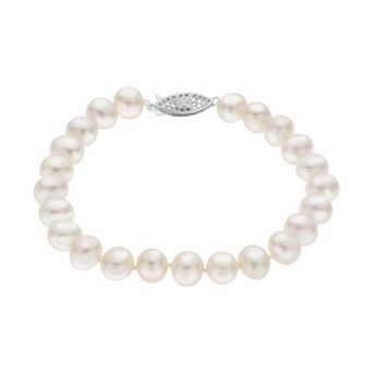 PearLustre by Imperial 7-7.5 mm Freshwater Cultured Pearl Bracelet - 8 in