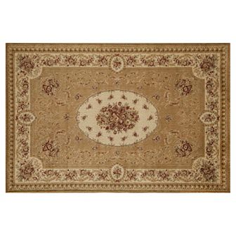 Rugs America Sorrento Medallion Framed Floral Rug