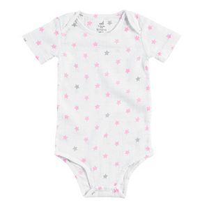 Baby Girl aden + anais Print Short-Sleeve Bodysuit