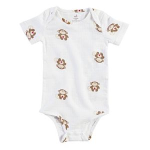 Baby aden + anais Print Short-Sleeve Bodysuit