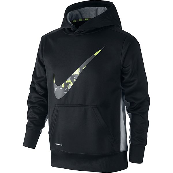 Nike camo best sale swoosh hoodie