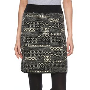 Women's Woolrich Patchwork Sweater Skirt