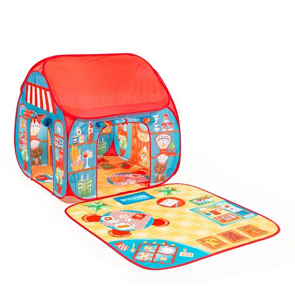 Fun2give Pop It Up Restaurant Shop Play Tent Outside Playmat