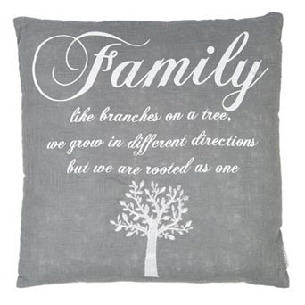 "Family" Throw Pillow