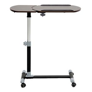 Baxton Studio Olsen Wheeled Laptop Tray Table