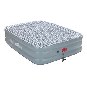 Coleman Pillow Top Double-High Queen Air Mattress with Swiftrise Pump