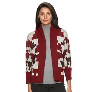 Women's Woolrich Harvest Southwest Open-Front Cardigan