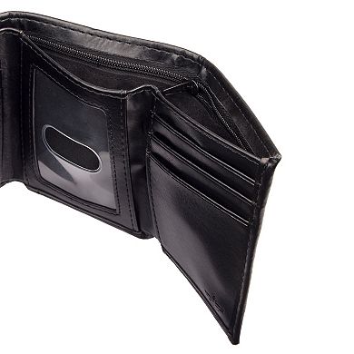 Men's Dockers® RFID-Blocking Trifold Wallet with Zipper Closure 