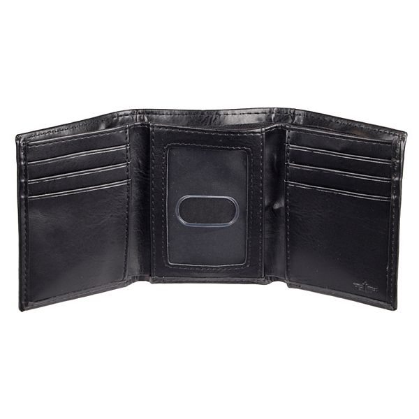 Men's Dockers® RFID-Blocking Trifold Wallet with Zipper Closure