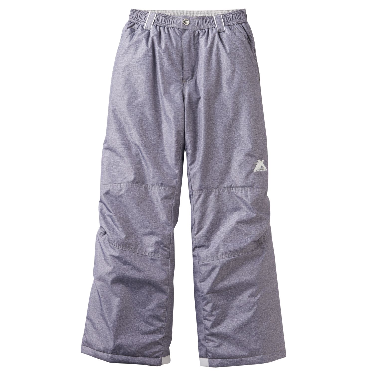 girls grey snow pants