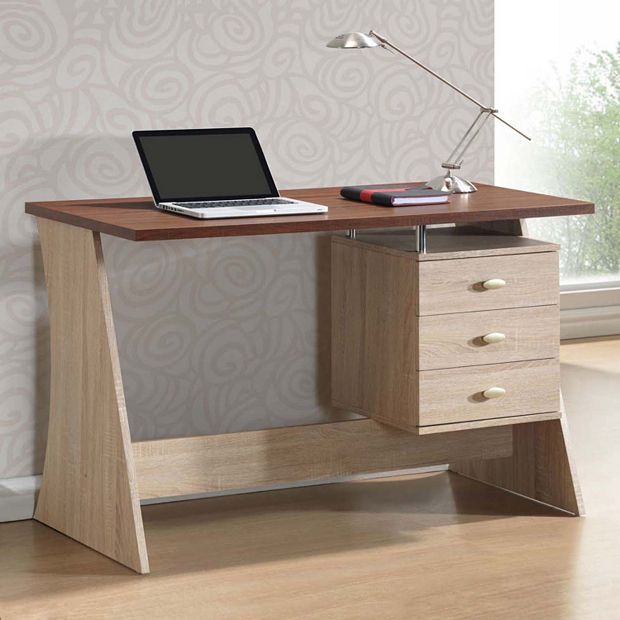 Baxton Studio Parallax Writing Desk Baxton Studio Parallax Writing Desk
