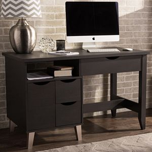 Baxton Studio McKenzie Home Office Study Desk