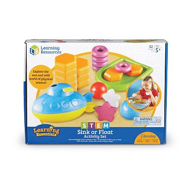 Learning Resources Sink or Float STEM Activity Set
