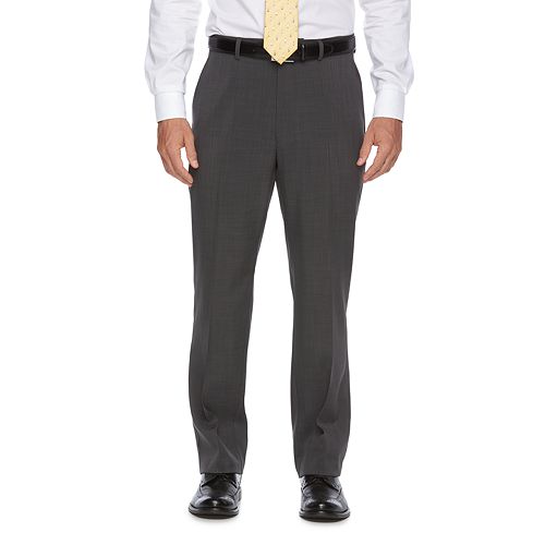 Men's Chaps ClassicFit Performance FlatFront Dress Pants