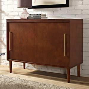 Everett Record Player Media Console Table
