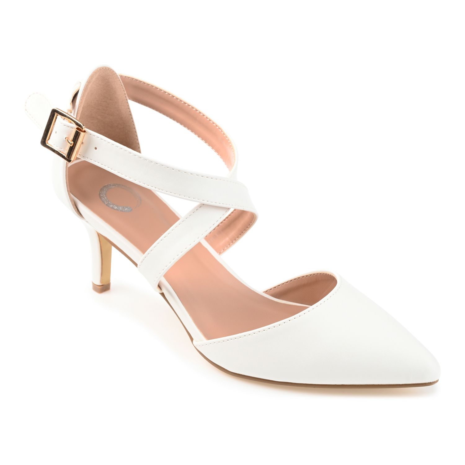 kohls white heels