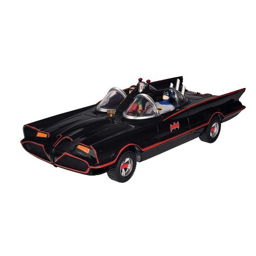 DC Comics Batman Classic Batmobile with Bendable Batman & Robin Action ...