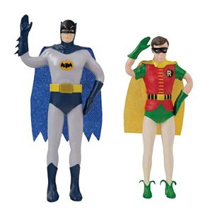 DC Comics Batman Classic TV Series Bendable Batman & Robin Action Figures by Toysmith