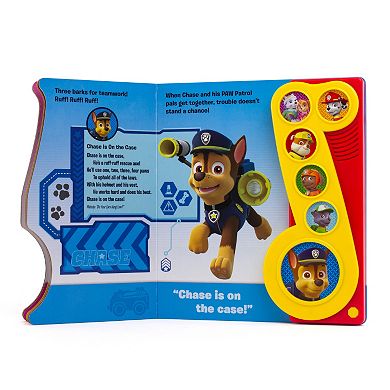 Paw Patrol PAWsome Songs Play-a-Song Book