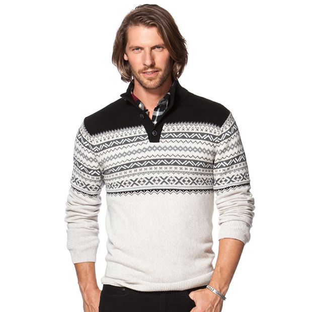 Kohls mens 2025 sweaters chaps