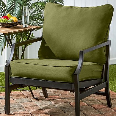 Greendale Home Fashions Deep Seat Patio Chair Cushion 2-piece Set