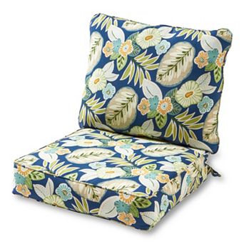 Greendale Home Fashions Deep Seat Patio Chair Cushion 2 pc Set