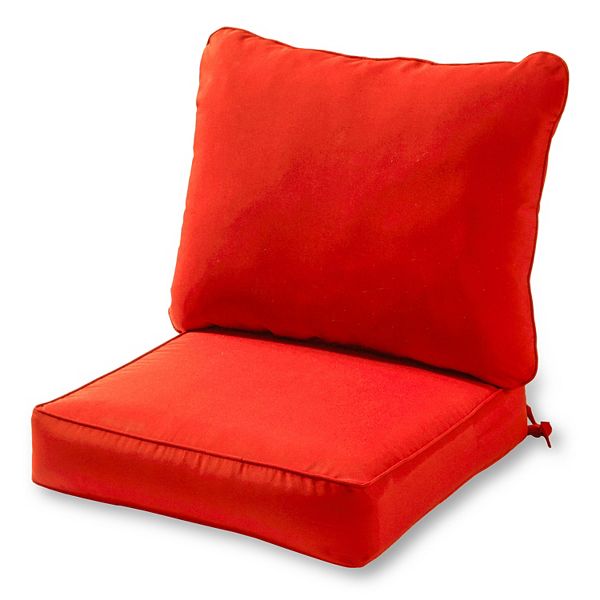 Greendale Home Fashions Deep Seat Patio, Patio Seat Cushion