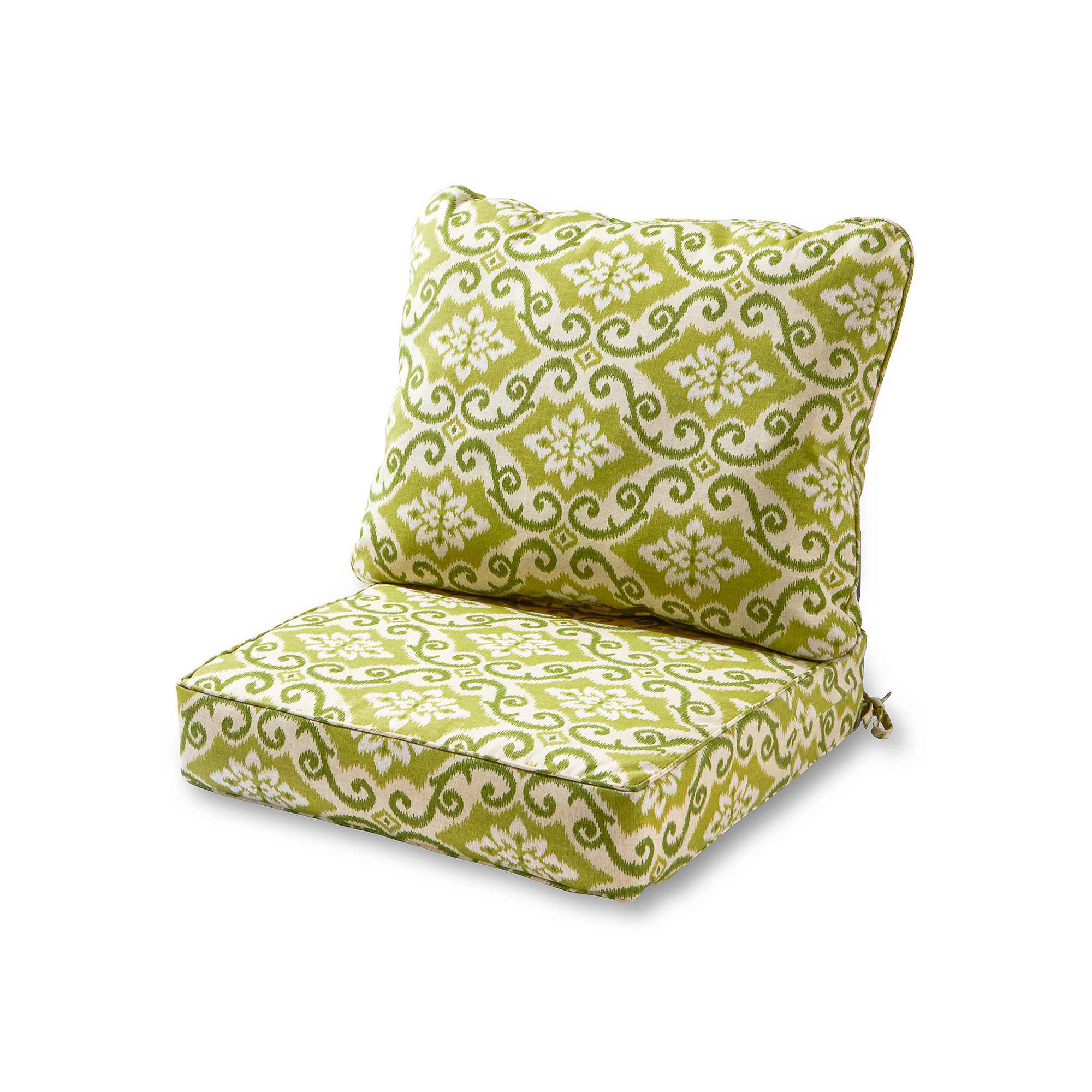 Greendale Home Fashions Deep Seat Patio Chair Cushion 2-piece Set, Shoreham