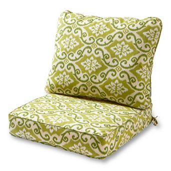Greendale Home Fashions Deep Seat Patio Chair Cushion 2 pc Set