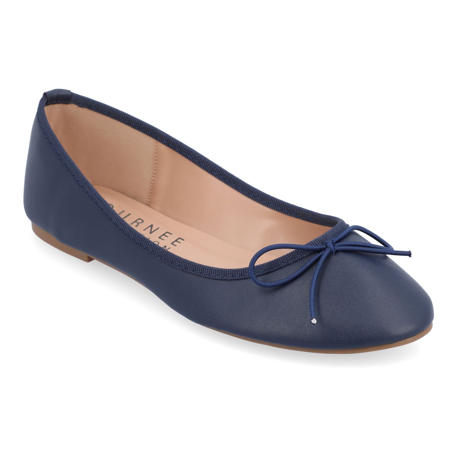 kohls navy flats