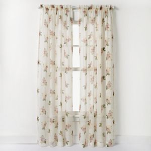 CHF Waterlilly Scroll Window Curtain