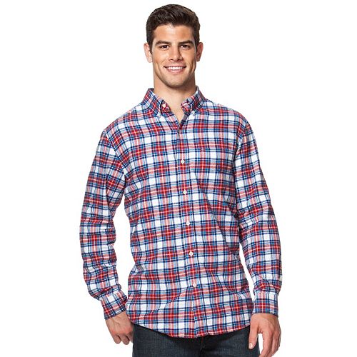 chaps mens button down shirts