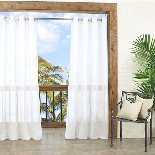 Parasol Summerland Key Sheer Indoor Outdoor Curtain