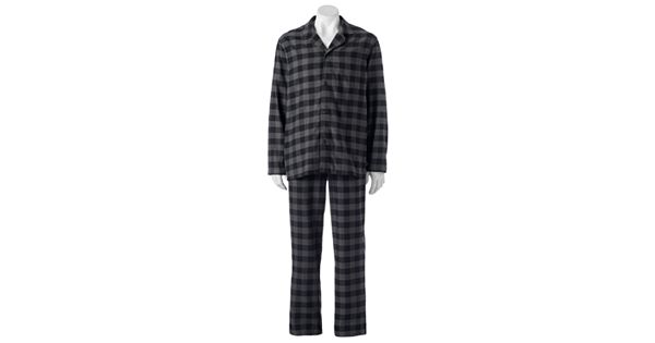 kohls mens flannel pajama pants