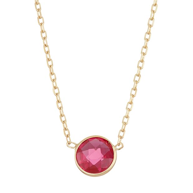 Kohls ruby deals jewelry