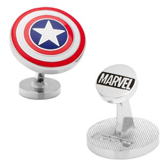 Men's Cuff Links, Inc. Marvel Captain America Shield Cuff Links