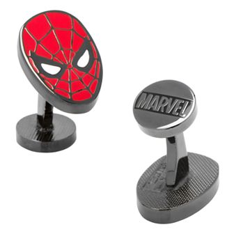 Men's Cuff Links, Inc. Marvel Spider-Man Mask Cuff Links