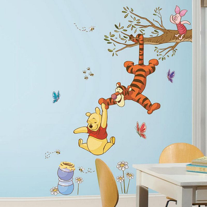 Winnie the Pooh Swinging for Honey Giant Wall Decals