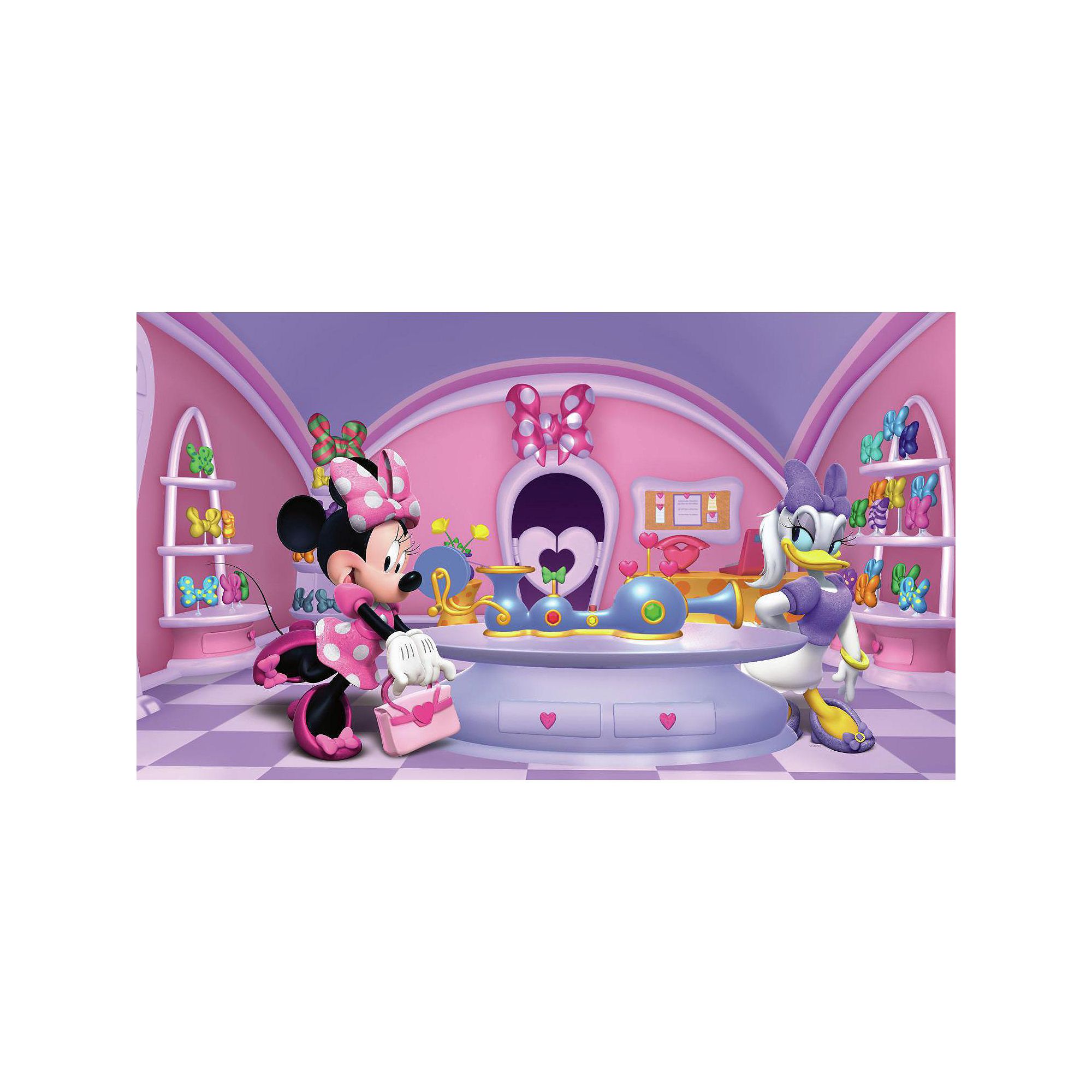 Disneys Minnie Mouse Fashionista Removable Wallpaper Mural, Multi