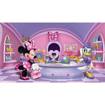 Disney's Minnie Mouse Fashionista Removable Wallpaper Mural