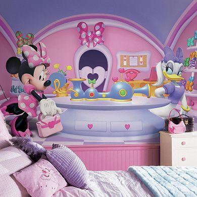 Disney's Minnie Mouse Fashionista Removable Wallpaper Mural