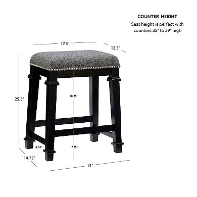 Linon Kennedy Counter Stool