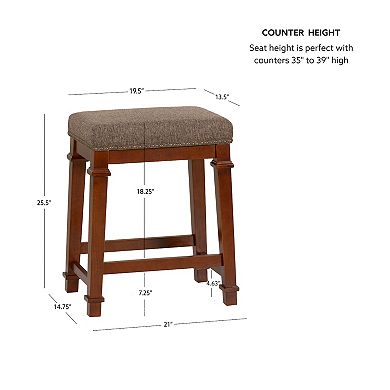 Linon Kennedy Counter Stool